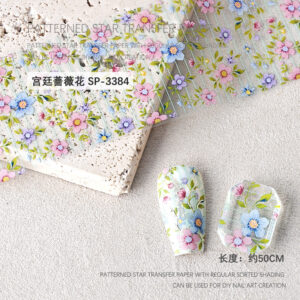 Palace rose flower transfer paper (sp-3384)