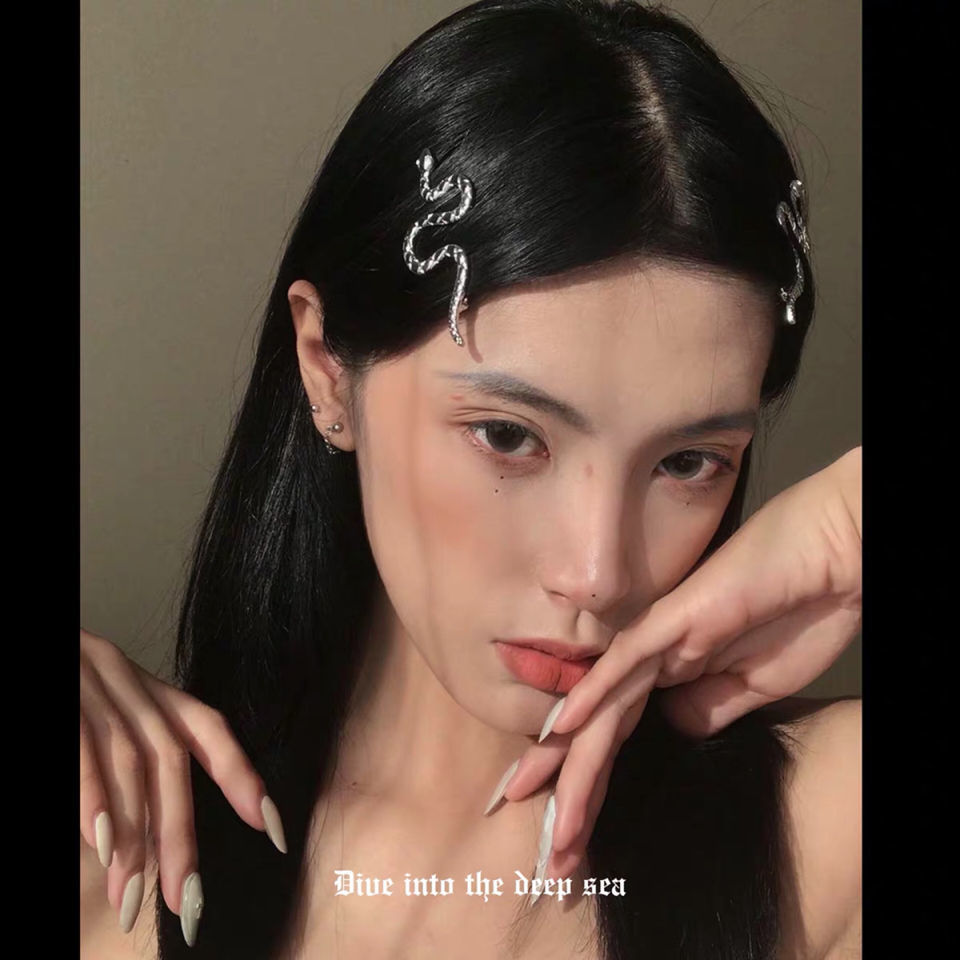 Wholesale European and American Export Wish Hot-Selling Cross-Border Supply Personalized Fashionable One-Word Hairpin Alternative Hair Accessories Sna