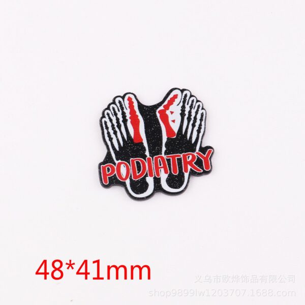 oly-d38f653721f3824a6a74f903d844632a Wholesale loose powder cartoon organ medical beverage bag jewelry acrylic pin cute DIY patch accessories