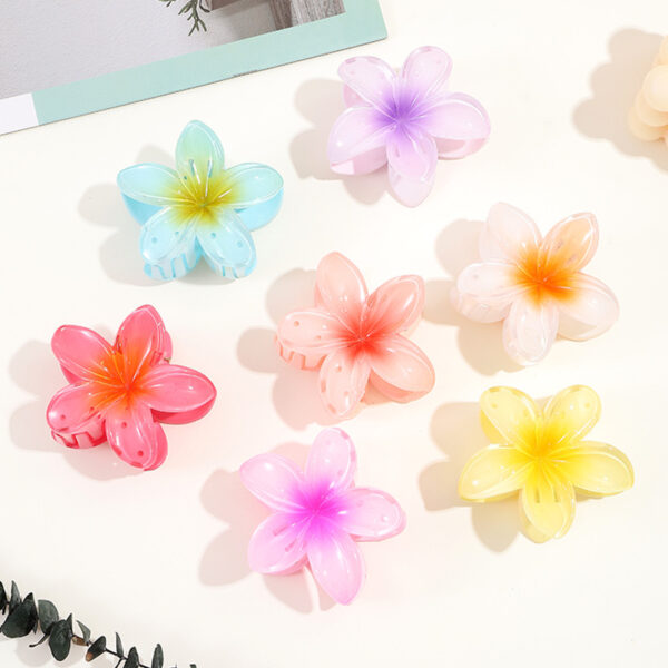 oly-d3c569de06d5f00aaba712b79fa06015 Wholesale Jewelry Color Acrylic Egg Flower Hairpin Back Head Clip Shark Clip Hairpin Hair Accessories for Women