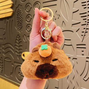 Plush Persimmon Kappi Barra Coin Purse / No specifications