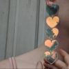 oly-d3d975d30a6535548fda980af5cc7565 Wholesale Laser Colorful Acrylic Love Ear Stud Long Face Skinny Elegant Earrings StyleEarrings