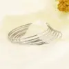 Wholesale Ion Plating (IP) 18K Gold Plated Solid Color 304 Stainless Steel Solid Color Waterproof Non Tarnish 304 Stainless Steel Bangle