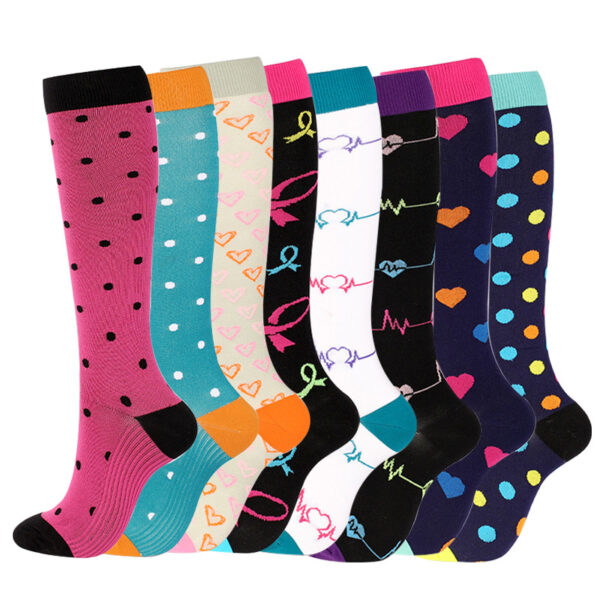 oly-d4054d0dc40cbe65333d83d7b4003495 Wholesale Valentine's Day Compression Socks, Pressure Calf Socks, Sports Compression Socks, Thin Legs, Beautiful Leg Socks, Medical Auxiliary Elastic Socks