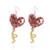 oly-d4244fb6f3ce772c68ed9c5227f31a37 Wholesale Valentine's Day Earrings Sweet Romantic Shiny Pink Balloon Love Queen Acrylic Earrings
