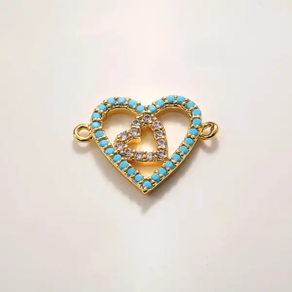 Wholesale Heart Pendant Necklace Earrings Bracelet Hanging Decoration Star Sequin Design American Flag Celebration Jewelry
