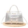 Wholesale Gold stone pattern light luxury fashion women's crossbody bag/handbag/coin purse