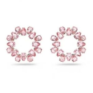 Pink cloud earrings
