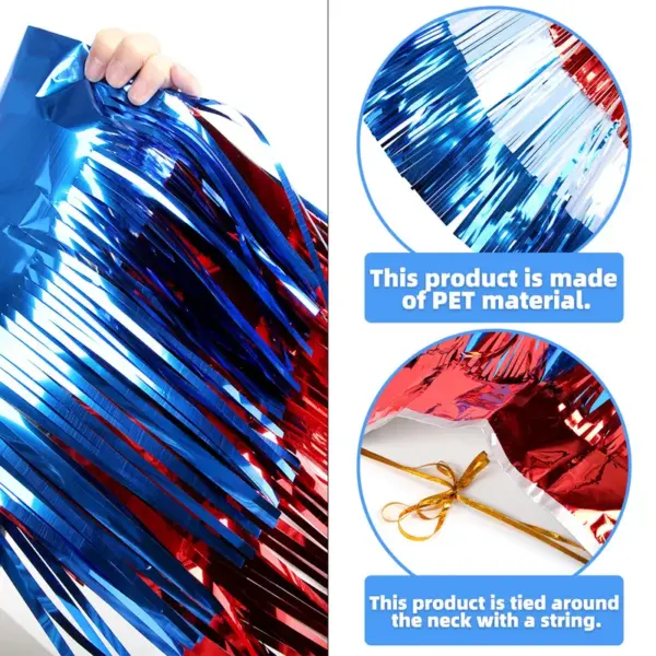 Wholesale Independence Day Costume Props For Stage Performances, Made With Durable PET Material