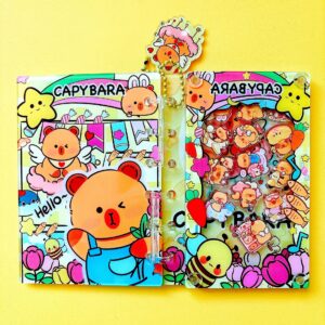 A7-capibala shaker book (full set with inner pages and pieces)