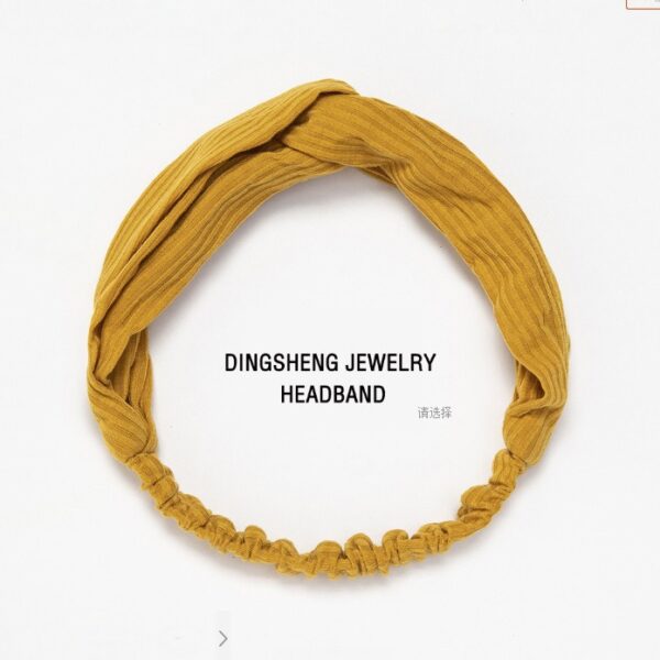 oly-d4fb404f053b7898d5b1a89cafa3b25f Wholesale Knitted Cross Headband Face Wash Hair Band Solid Color Elastic Hair Band Yoga Sports Hair Band Headband Women