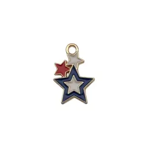 1 National Flag Star 12x17mm-0.8g