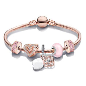 Rose Gold Bracelet / 18cm