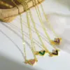 Wholesale Romantic Simple Style Heart Shape Copper Plating Inlay 18k Gold Plated Bracelets