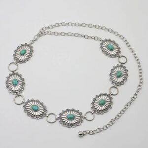 oly-d55d57ba2ec99638b2fc6b0b17392c93 Wholesale bohemian waist chain women's fashion style accessories decorative turquoise ethnic style retro accessories waist chain