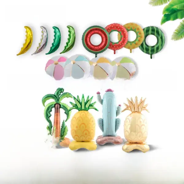 oly-d56ed79ae36c8d672876e48d6d6115e1 Wholesale Hengyue Aluminum Foil Balloon Stand Coconut Tree Watermelon Ring Summer Party Decoration Balloon Festival Event Supplies