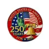 Wholesale United States Flag Brooch Pin Handmade In 304 Stainless Steel, Perfect For American National Day