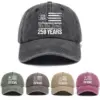 Wholesale United States Unisex Baseball Cap In Grey Cotton With Printing, Perfect For Independence Day Celebrations
