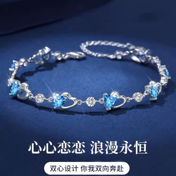 Wholesale Heart of the Sea Bracelet Women's Arrival Light Luxury Niche Design Exquisite High Feeling Birthday Gift Valentine's Day for Girlfriend