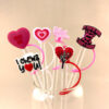 Wholesale Valentine's Day Series Suction Tube Cover Suction Cap Silicone Dust Cap Plug Cute Animation Straw Decoration Products