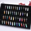 Wholesale Fashion Solid Color Natural Stone Pendant Necklace 1 Piece
