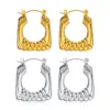 Wholesale Fashion U Shape Plating 201 Stainless Steel Stainless Steel Earrings