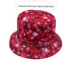 oly-d5bae42b95650f0562904791bb07977e Wholesale Peach Heart Lip Printing Valentine's Day Adult Summer Fisherman Hat Casual Basin Hat Sun Protection Casual Sun Hat