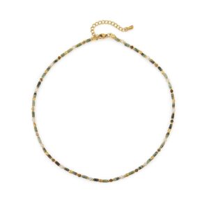 African turquoise necklace xl-1115dy01