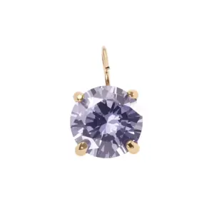 Gold / 7mm / February-Violet