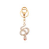oly-d65a79140a6850164963612441d7d547 Wholesale Zodiac snake car keychain diamond exquisite bag pendant this life year snake series small gift
