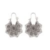 oly-d65fbc00638955ae5e62857629bc1115 Wholesale Ethnic earrings exotic mood retro metal hollow flower earrings Bohemian carved court style earrings