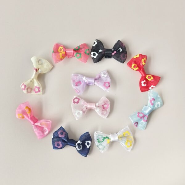 Wholesale No. 8 duck fabric accessories DIY material Wings bow magic hat saliva towel toy decorations