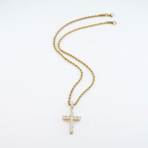 Golden 01 24inch stainless steel twist chain