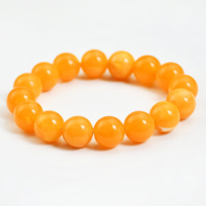 B1693-Y07 Beeswax Yellow / Handmade beaded