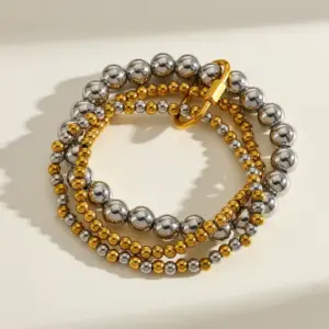 Steel+Gold+Space-Oval Gold Buckle