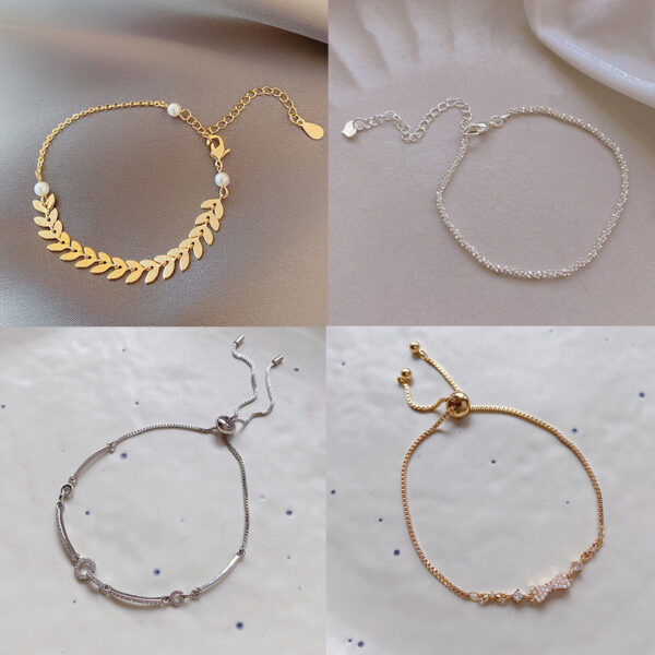 Wholesale ins style super fairy love titanium steel bracelet female niche all-match light luxury high-end lovers jewelry