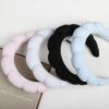 Wholesale Women's Sponge Hair Band Korean Golden Velvet Headwear High Headwear Cloud Hair Band