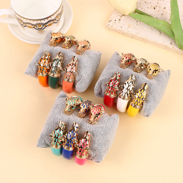 oly-d6c3bb5b15951546d2f3c8148a3d92d6 Wholesale Leopard Cloisonné Bracelet Enamel Oil Dripping Bracelet Women's Bracelet Ethnic Style Jewelry Gift Bracelet