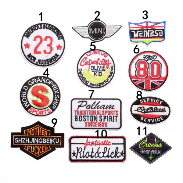 oly-d6cd36e56ebcb806827c5a152e969ce7 Wholesale Tide Cool Cow Jeans Hat Clothes Decorative Sticker Cloth Decal Black Back Embroidery Standard Repair Patch Handmade Patchwork Accessories