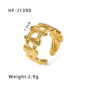 HF-J1390-Gold / Adjustable Opening