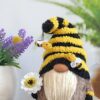Wholesale Bee Festival Rudolph Faceless Figurine Decoration for Summer, GNOME Easter Decoration, Mother's Day Gift