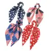 oly-d79ca2b27970289e6ba3dc4037028f59 Wholesale Multicolor Bubble Braid Hair Rope Bow Tie Hair Accessory Made Of Cloth, Perfect For Independence Day