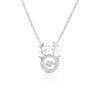 Wholesale Fashionable Light Luxury Titanium Steel Necklace for Women Versatile High-End Niche Pendant Sweet Temperament Clavicle Chain Non-Fading Accessory