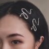 oly-d7b9b57993a4d6a79f05dfdf8c774ae8 Wholesale style retro hairpin female ins creative silver snake-shaped hairpin dark all-match cool style side clip fashion
