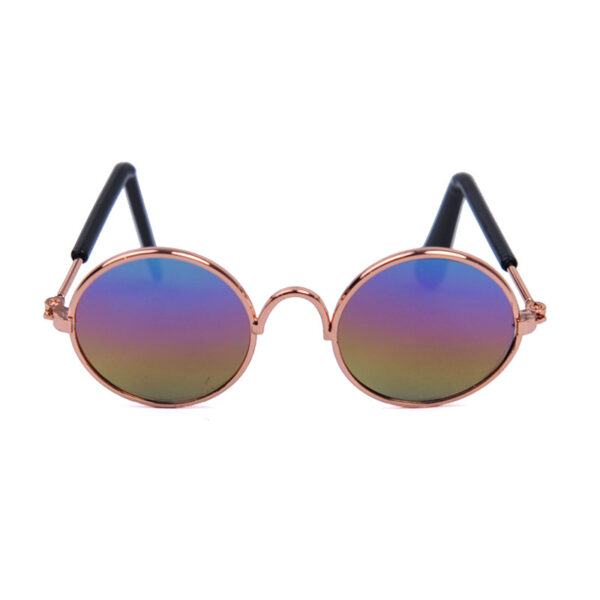 oly-d7bfb35095567f74fe725a13e764e1ea Wholesale Pet Funny Headwear Trend Pet Accessories Cat Glasses Sunglasses Teddy Dog Sunglasses Personalized