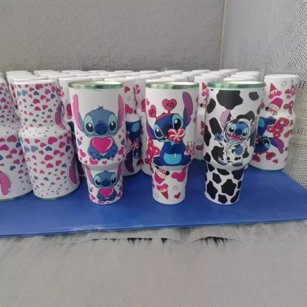 oly-d7d0cbe30355deb860557d816e6f9663 Wholesale Valentine's Day Steinette Series 40OZ Car Cup Water Cup Stainless Steel Insulation Cold Car Ice Cup