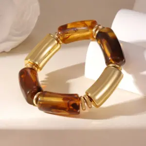 Brown Resin Bracelet