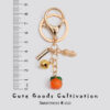 oly-d80cc618e6e04488346470cffa820139 Wholesale Persimmon Keychain Good Things Happen Persimmon Ruyi Sansheng III Bag Exquisite Hanging Accessories Mobile Phone Rope Earphone Box
