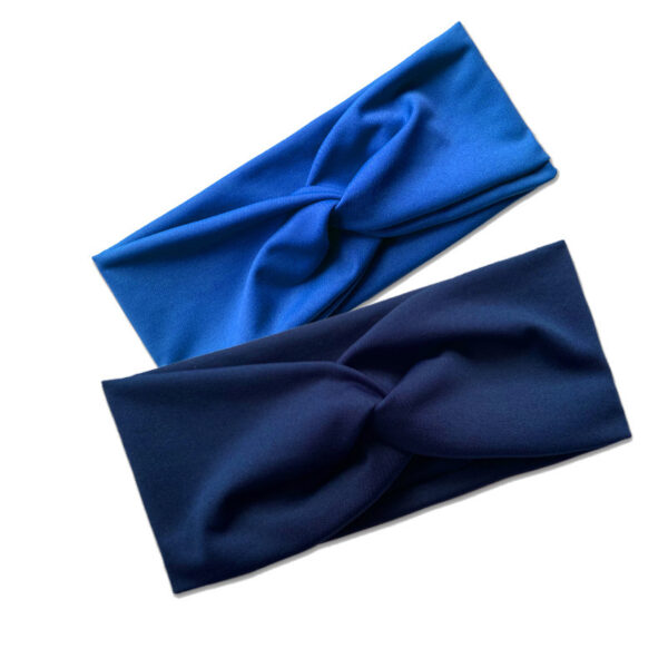 oly-d83804e0b22171158a9a4bd4c12b20af Wholesale Women's Solid Color Cross Hair Band Elastic Wide-brimmed Hair Band Exercise Running Sweat-absorbent Headband