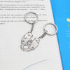 oly-d83e051fc4f17fc98bca2fc977a69c28 Wholesale handle otter pair best friend couple girlfriends metal key ring pendant key chain
